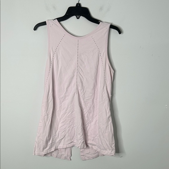 Athleta Pink Foothill Split Back Tank - Picture 2 of 6